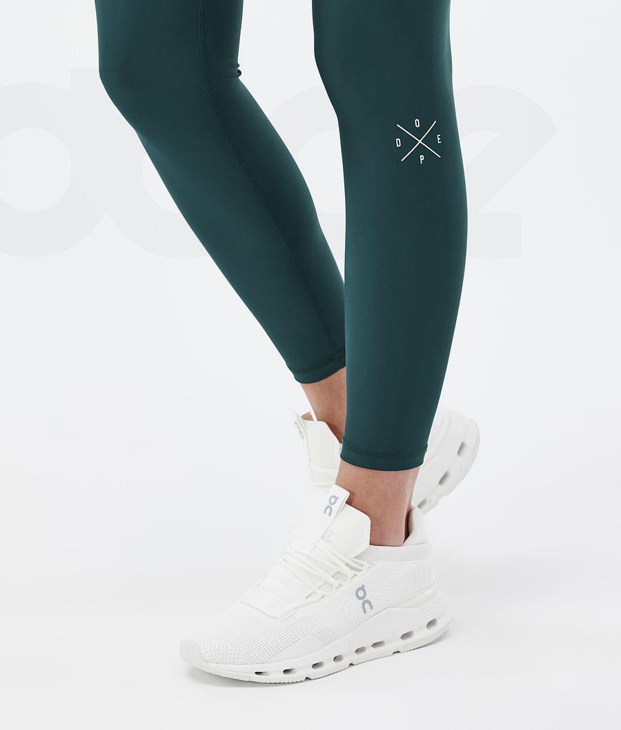 Dope Razor Leggings Dames Groen | NLBC3811