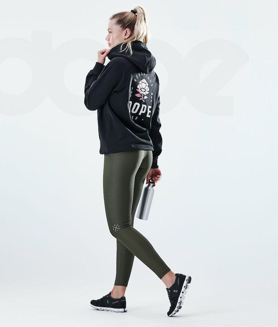 Dope Razor Leggings Dames Olijfgroen Groen | NLLH3816