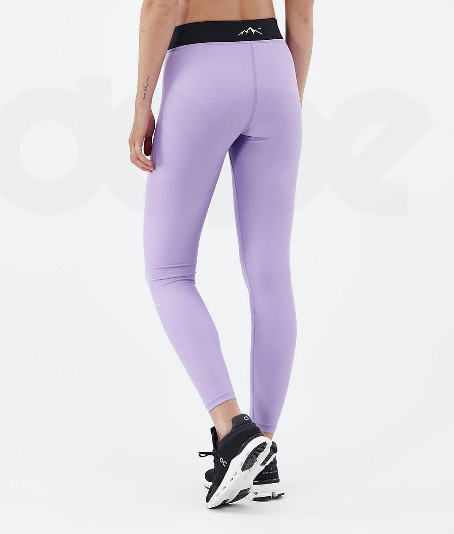 Dope Razor Leggings Dames Paars | NLVD3812