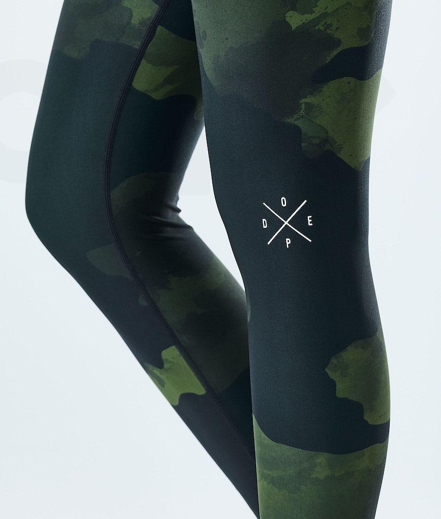 Dope Razor W Leggings Dames Groen Camo | NLSO3824