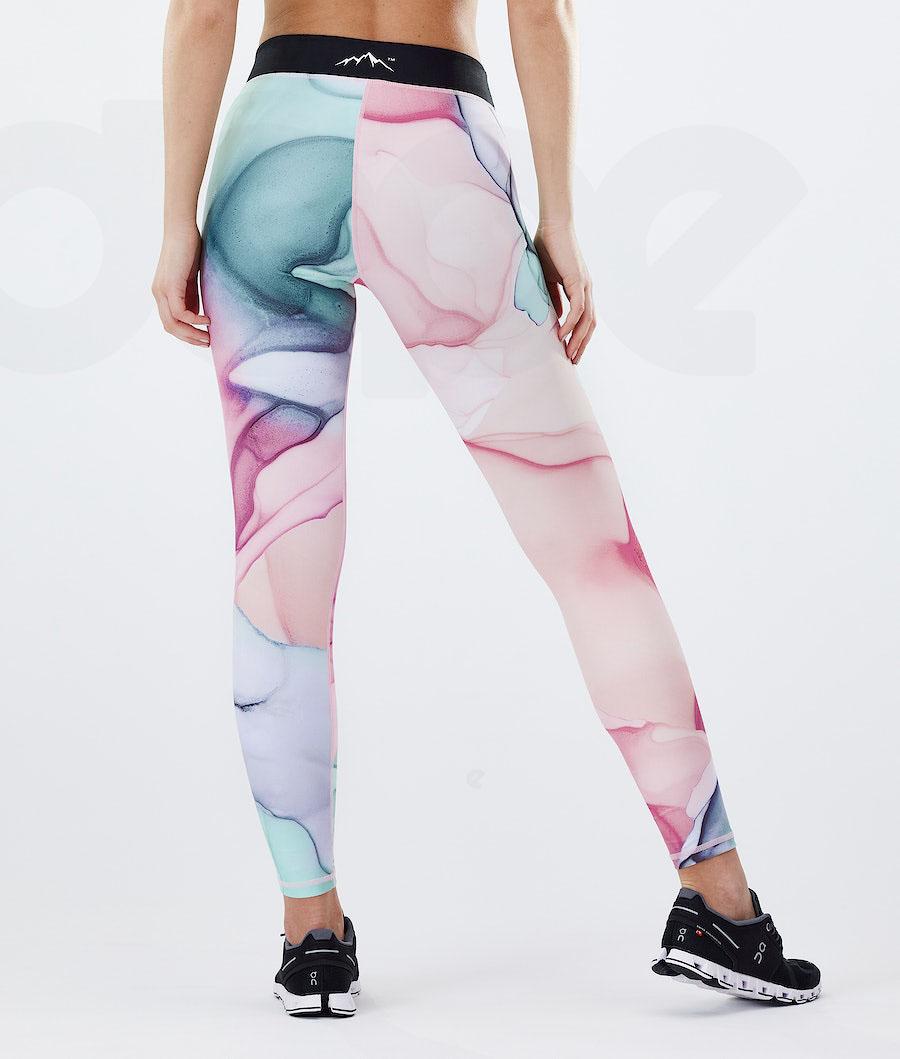 Dope Razor W Leggings Dames Roze Gekleurd | NLAP3825