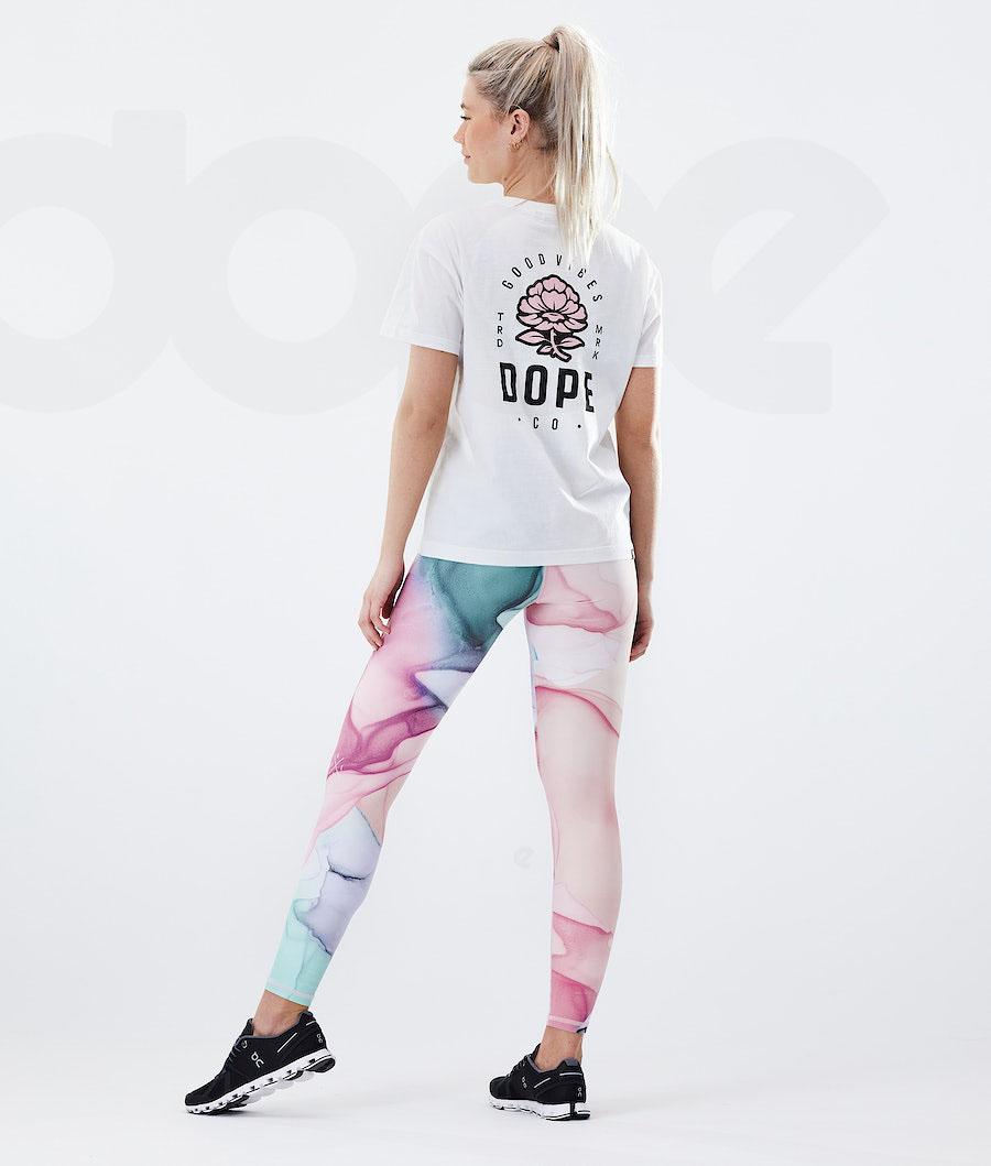 Dope Razor W Leggings Dames Roze Gekleurd | NLAP3825