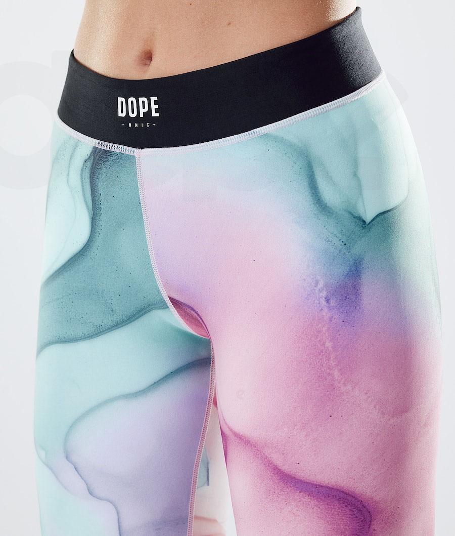 Dope Razor W Leggings Dames Roze Gekleurd | NLAP3825