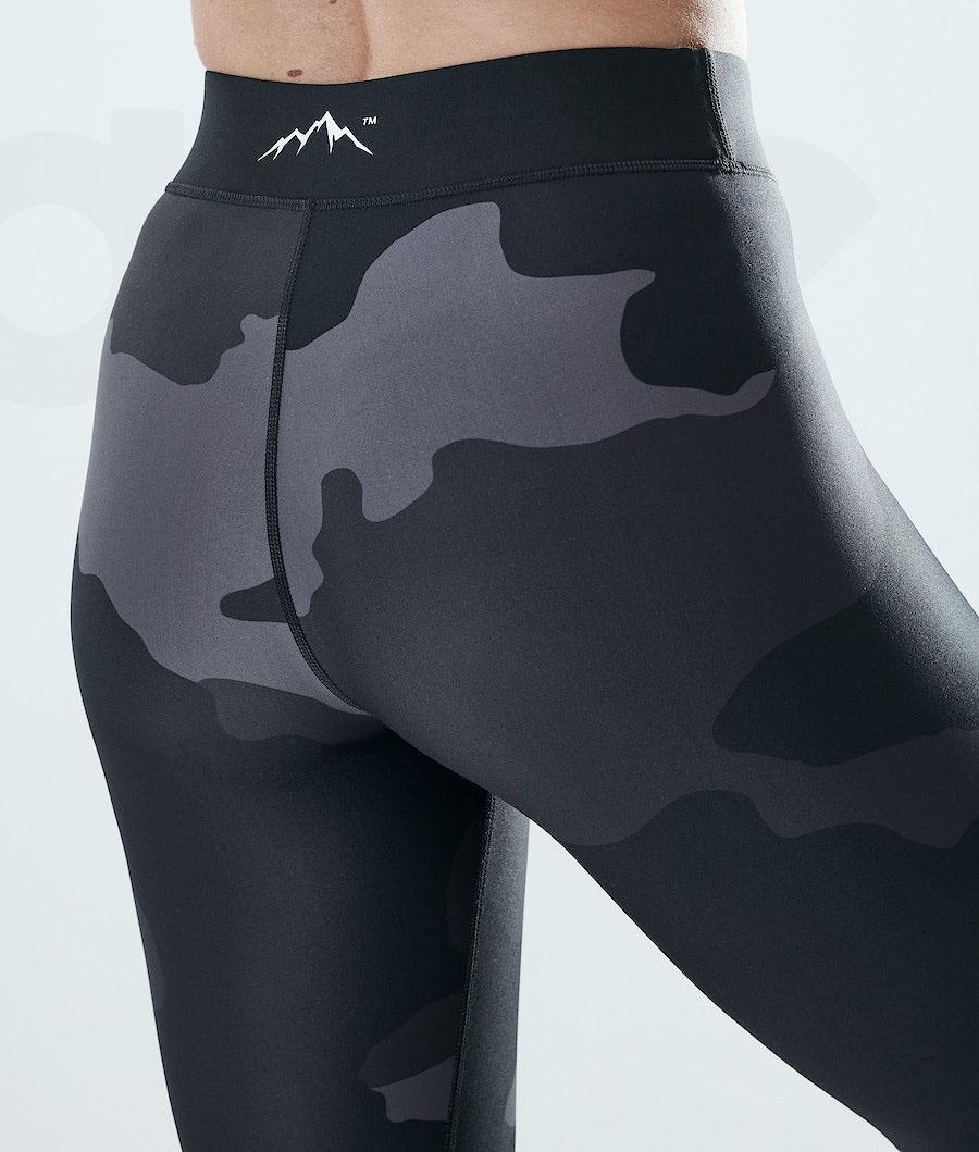 Dope Razor W Leggings Dames Zwart Camo | NLOR3827