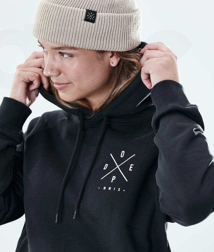 Dope Regular 2X-UP Hoodie Dames Zwart | NLFM3847