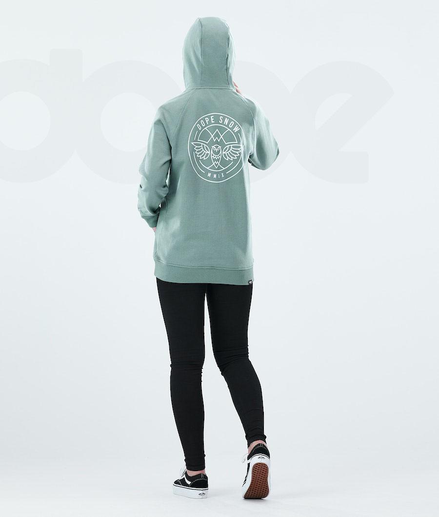 Dope Regular Beak Hoodie Dames Groen | NLDN3848