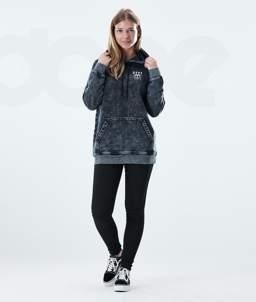 Dope Regular Palm Hoodie Dames Zwart | NLPQ3851