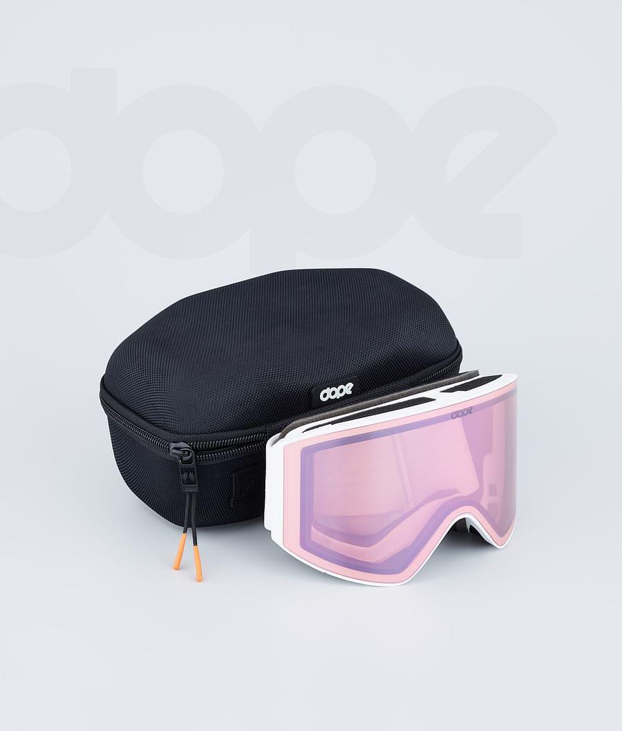 Dope Sight Lentes Dames Wit Roze | NLIS3957