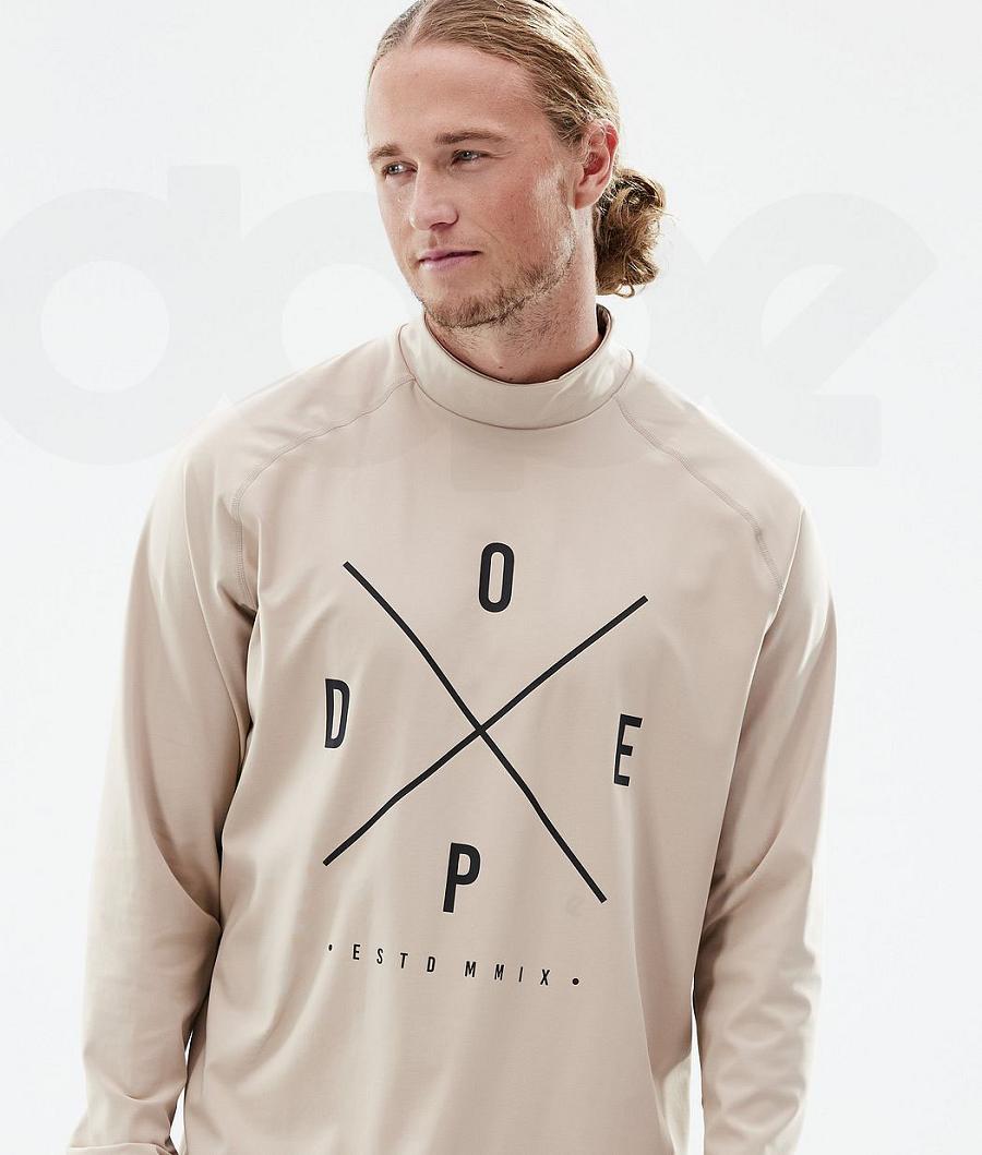 Dope Snuggle 2X-Up Basislaag Top Heren Bruin | NLEX3062