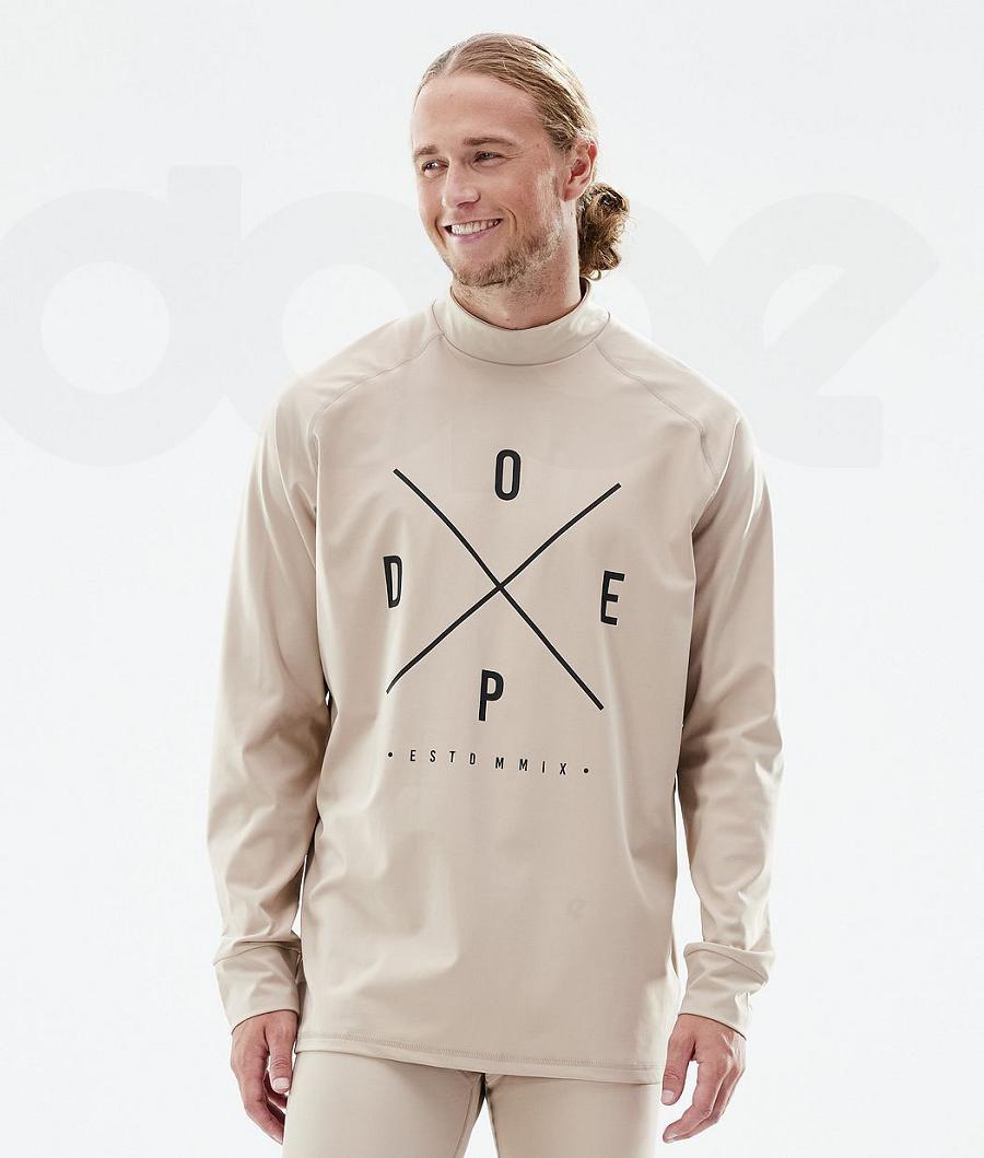 Dope Snuggle 2X-Up Basislaag Top Heren Bruin | NLEX3062