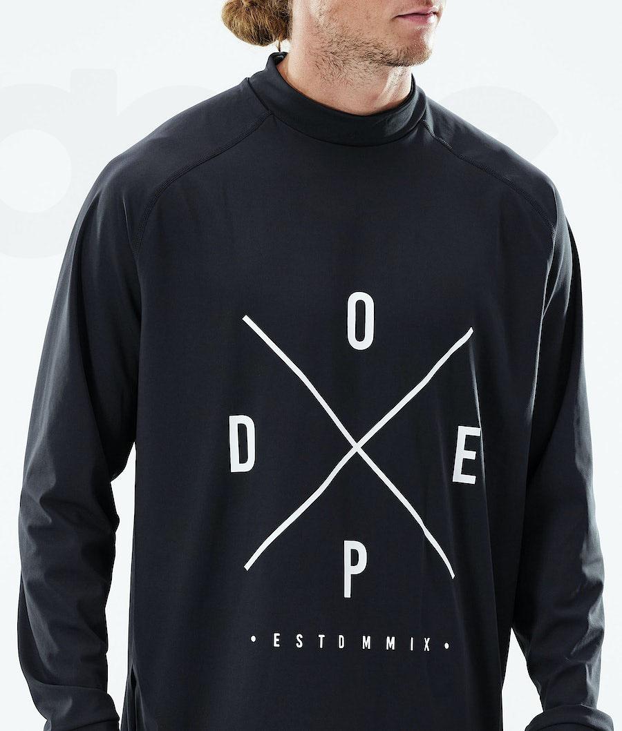 Dope Snuggle 2X-Up Basislaag Top Heren Zwart | NLNB3066