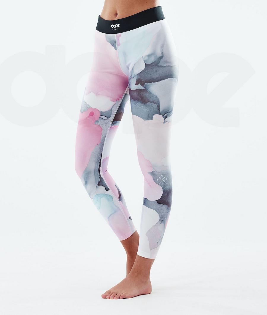 Dope Snuggle W 2X-Up Basislaag Broek Dames Blauw Gekleurd | NLRW3909