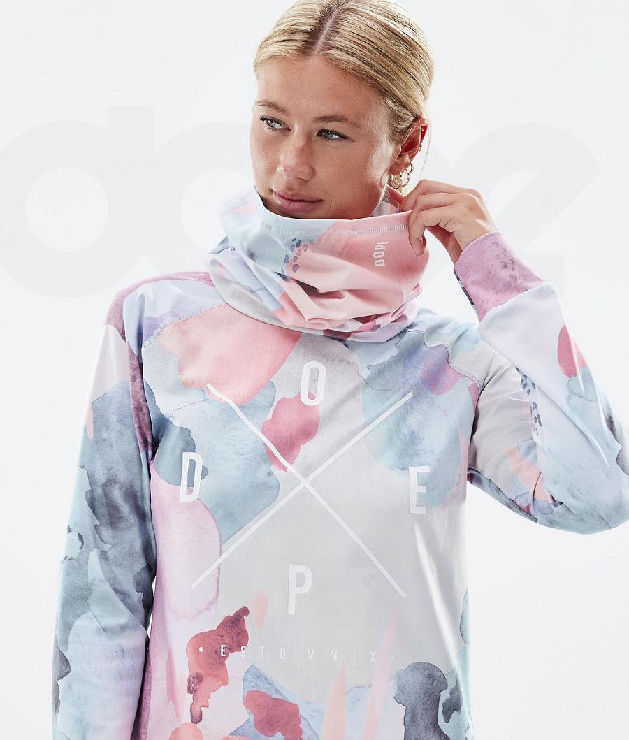 Dope Snuggle W 2X-Up Basislaag Top Dames Roze | NLAP3895