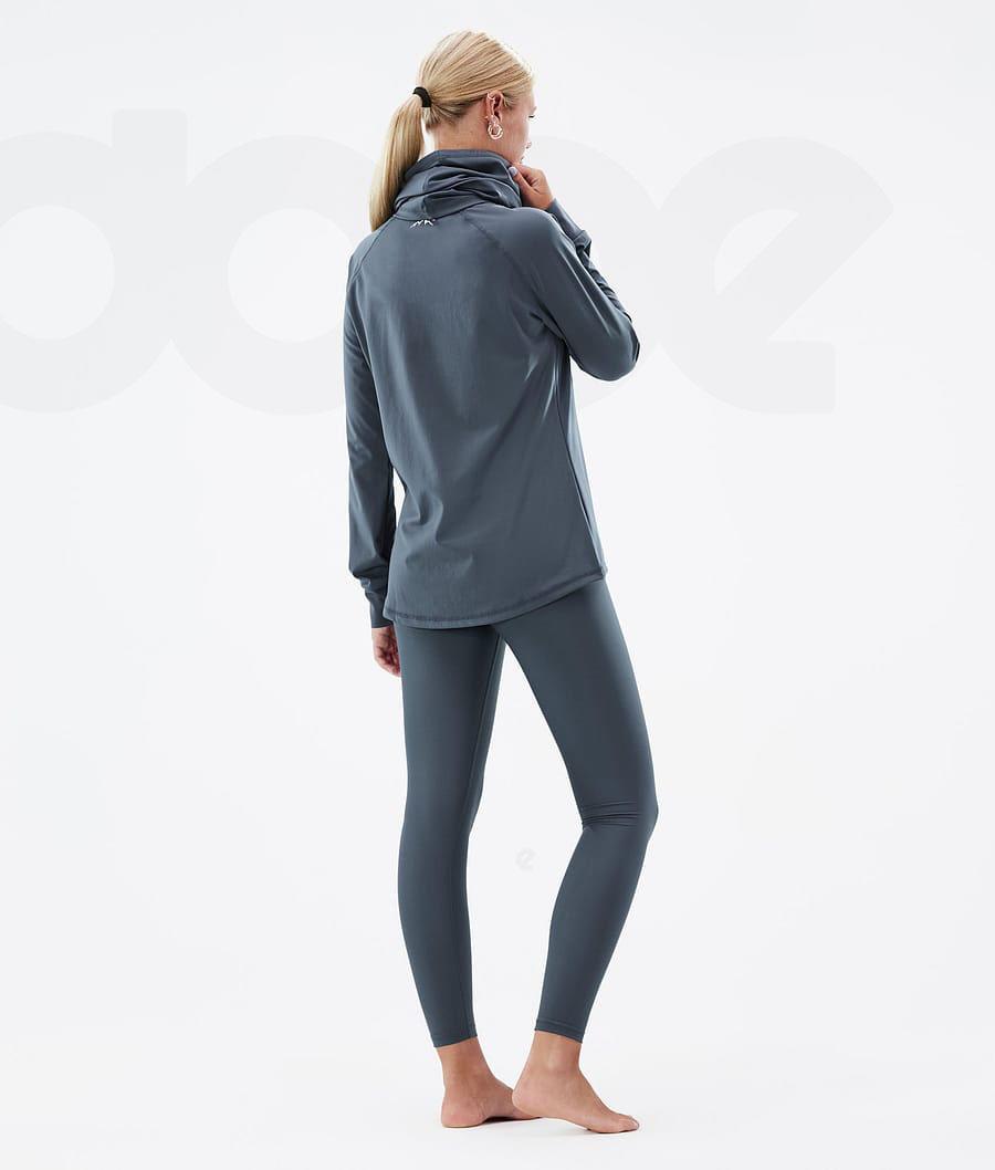 Dope Snuggle W 2X-Up Basislaag Top Dames Blauw | NLFM3892