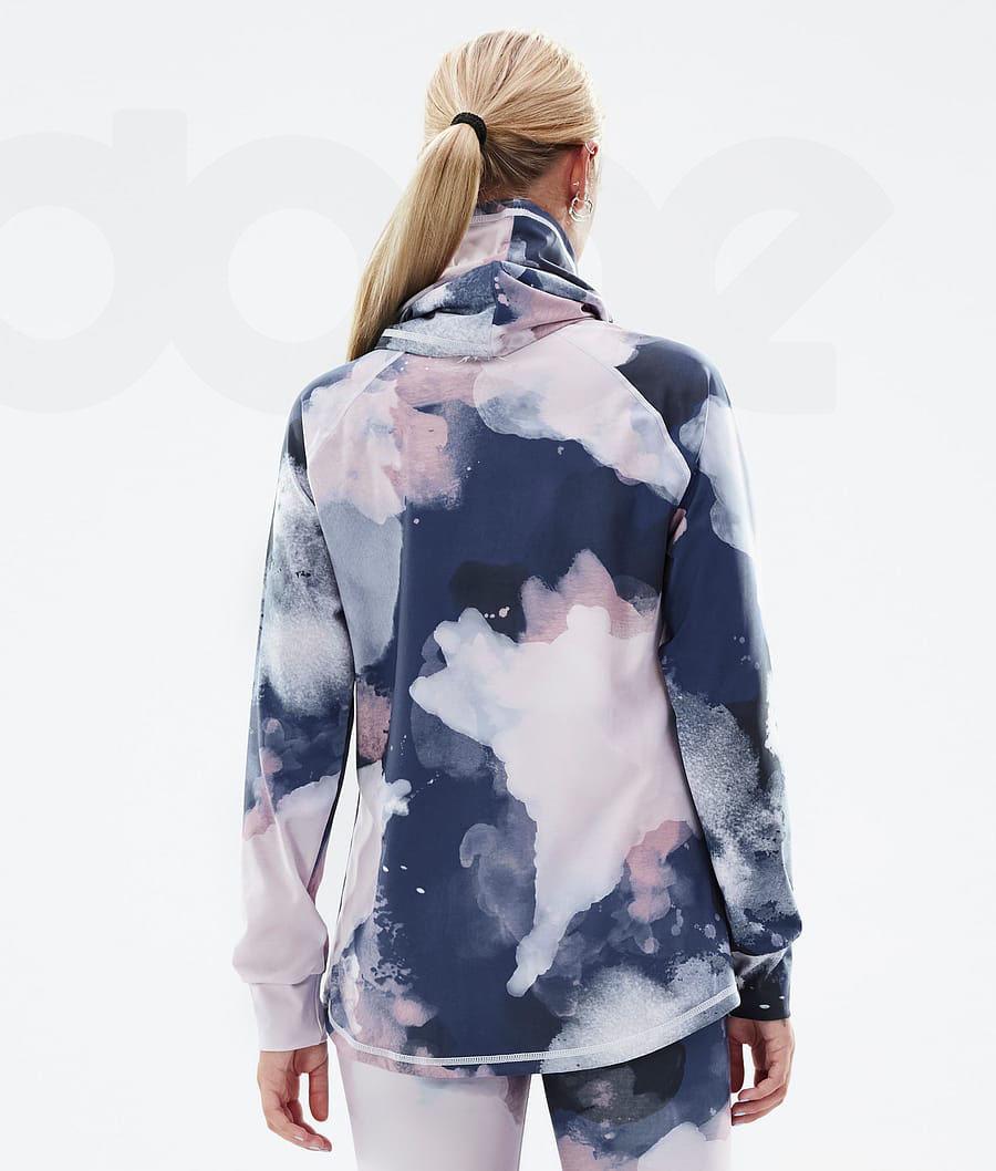 Dope Snuggle W 2X-Up Basislaag Top Dames Roze Blauw | NLGL3891