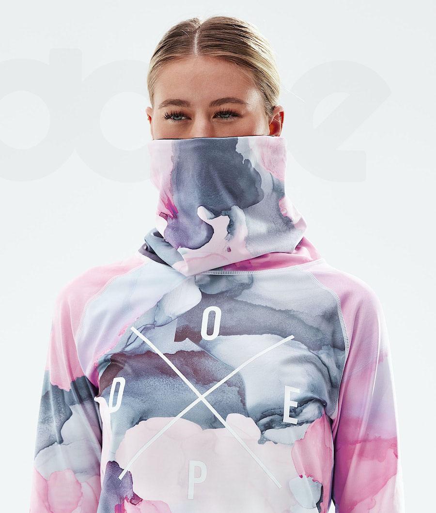 Dope Snuggle W 2X-Up Basislaag Top Dames Roze Gekleurd | NLQZ3887