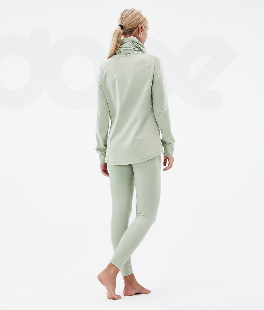 Dope Snuggle W 2X-Up Soft Basislaag Broek Dames Mintgroen | NLZG3919