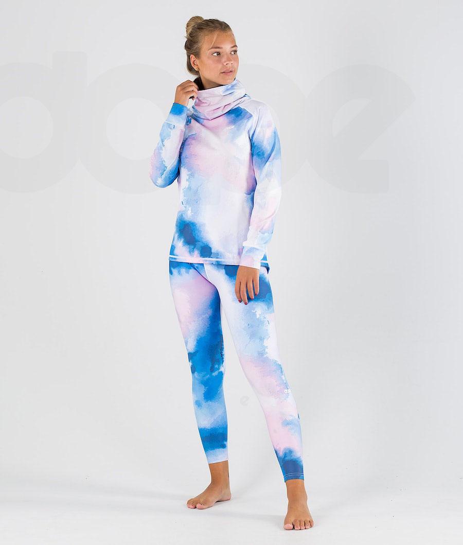 Dope Snuggle W OG Basislaag Top Dames Blauw Gekleurd | NLPQ3903