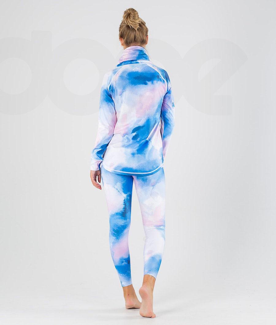 Dope Snuggle W OG Basislaag Top Dames Blauw Gekleurd | NLPQ3903