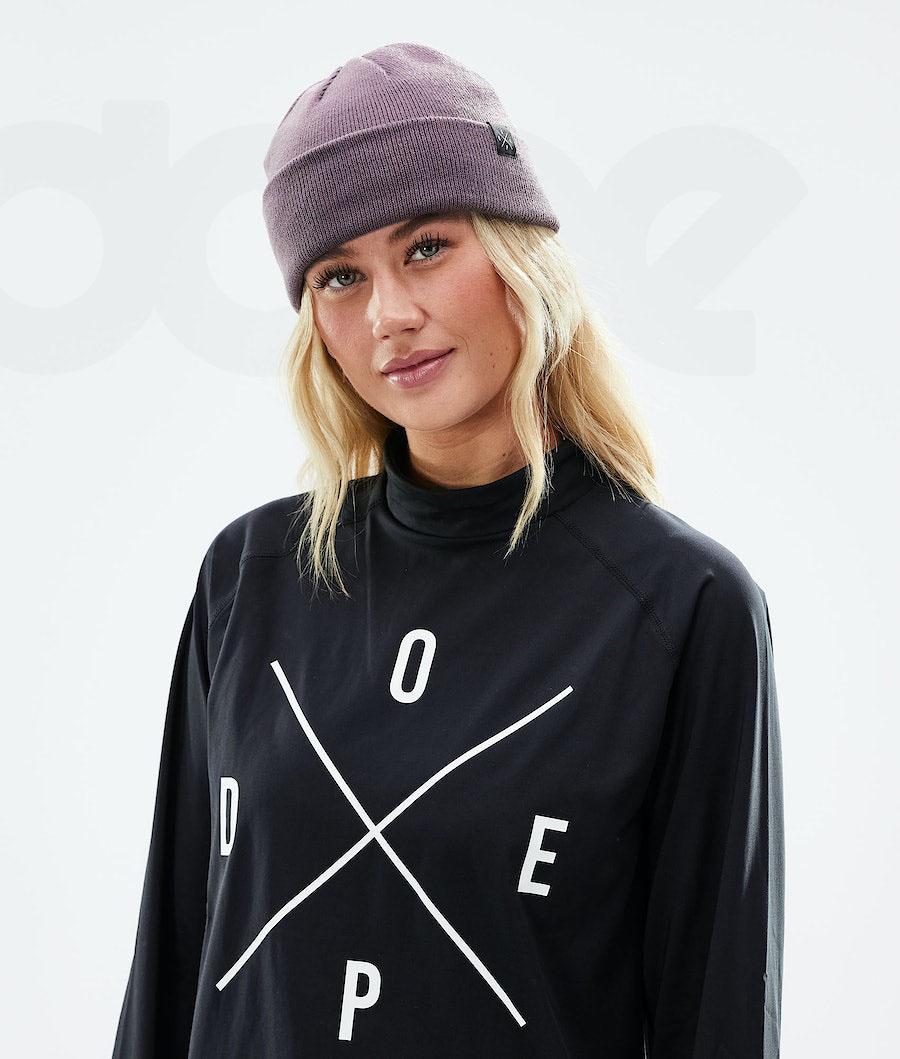 Dope Solitude Faded Muts Dames Paars | NLBC4071