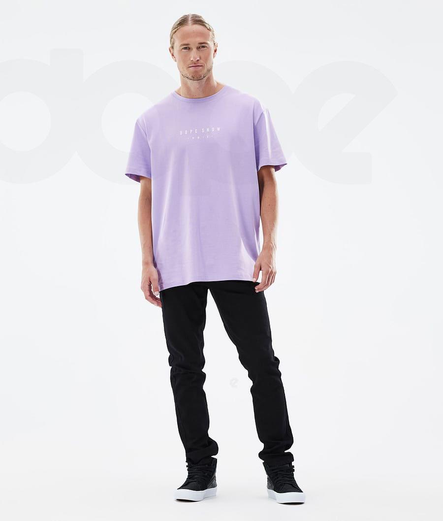 Dope Standard Range T-shirts Heren Paars | NLNB2995