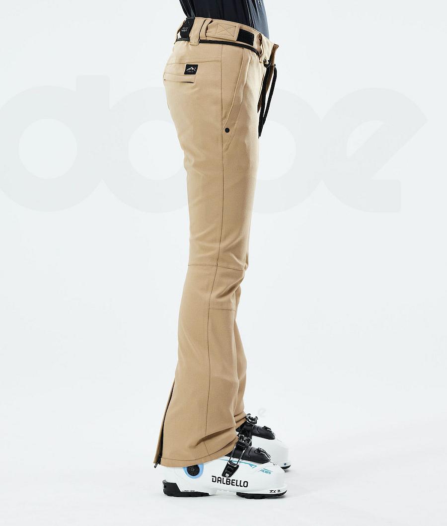 Dope Tigress W 2021 Ski Broek Dames Khaki | NLTV3362