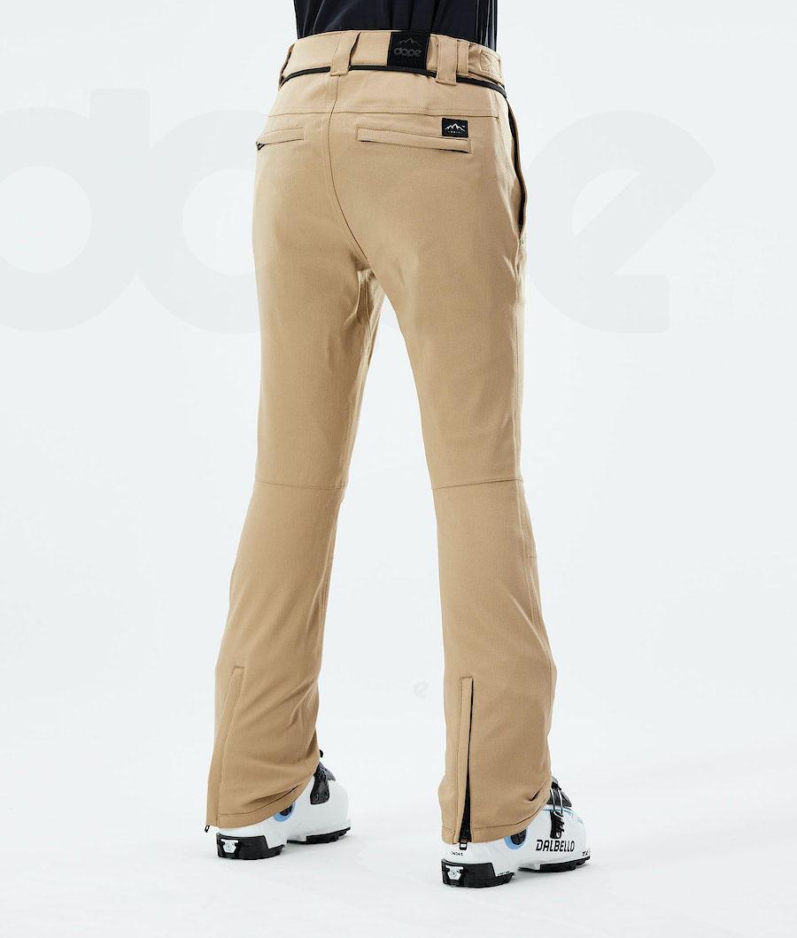 Dope Tigress W 2021 Ski Broek Dames Khaki | NLTV3362