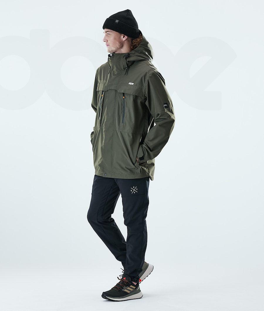 Dope Trekker Outdoorjassen Heren Olijfgroen Groen | NLGL2713