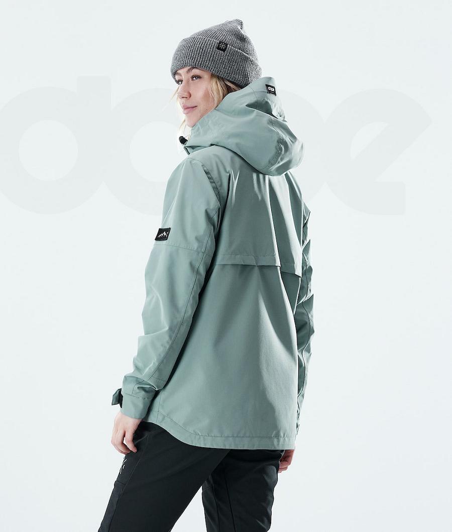 Dope Trekker W Outdoorjassen Dames Groen | NLQZ3756