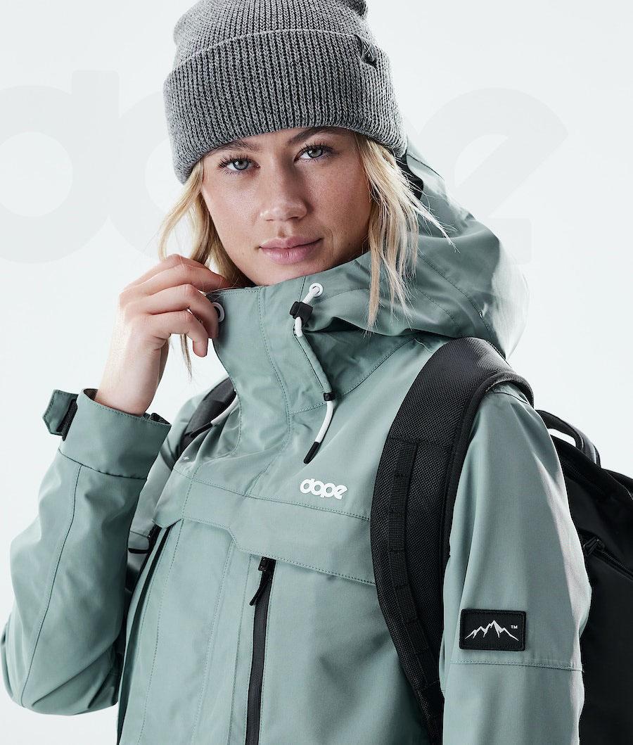 Dope Trekker W Outdoorjassen Dames Groen | NLQZ3756