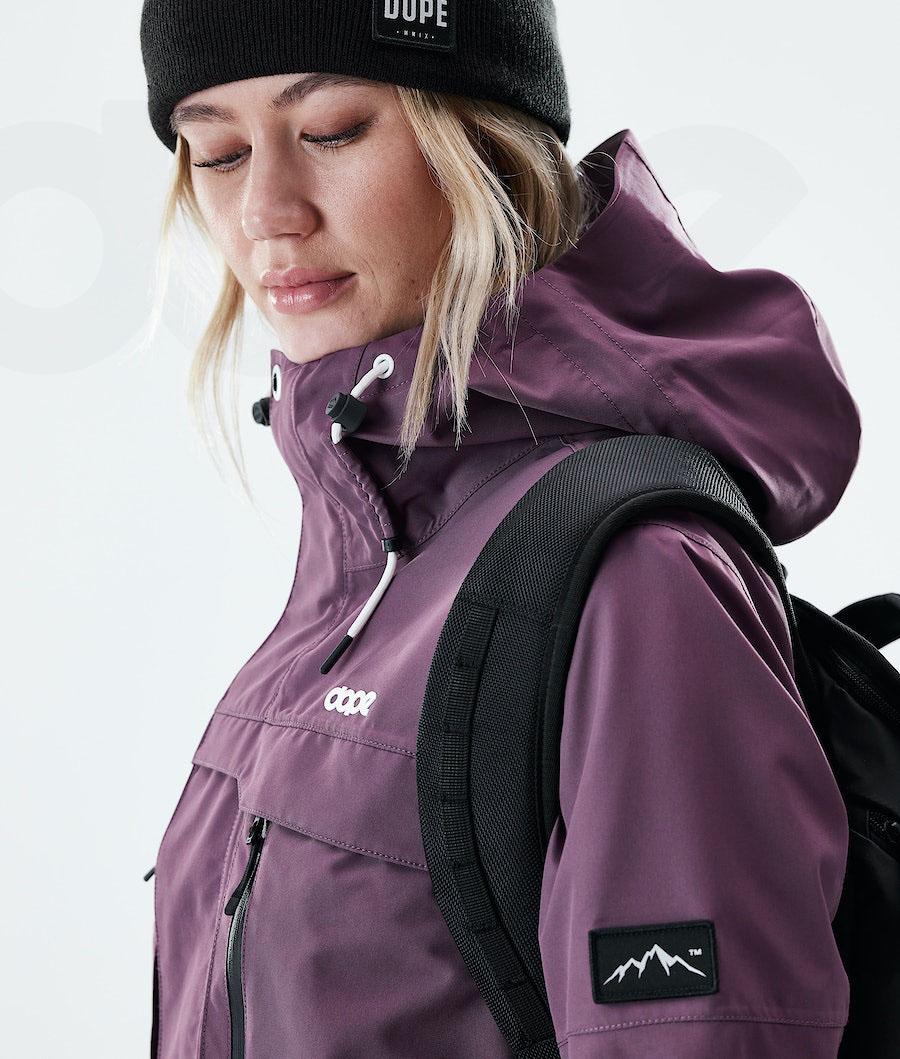 Dope Trekker W Outdoorjassen Dames Paars | NLWY3755