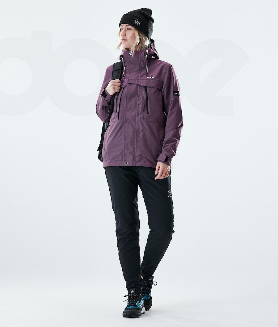 Dope Trekker W Outdoorjassen Dames Paars | NLWY3755