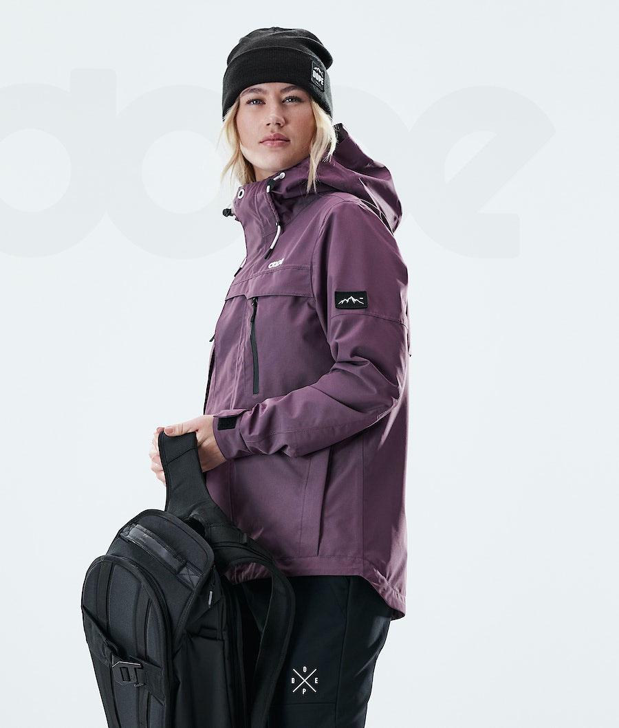 Dope Trekker W Outdoorjassen Dames Paars | NLWY3755