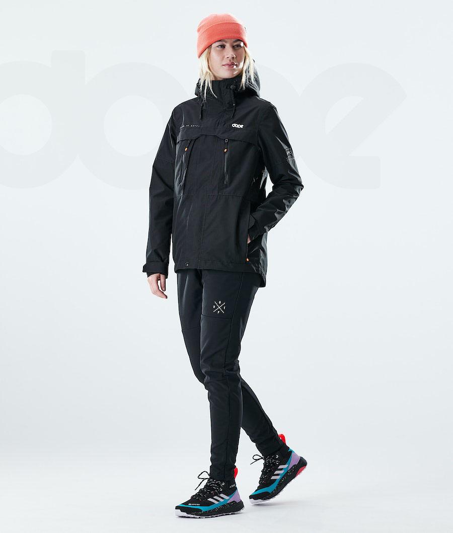 Dope Trekker W Outdoorjassen Dames Zwart | NLMA3757