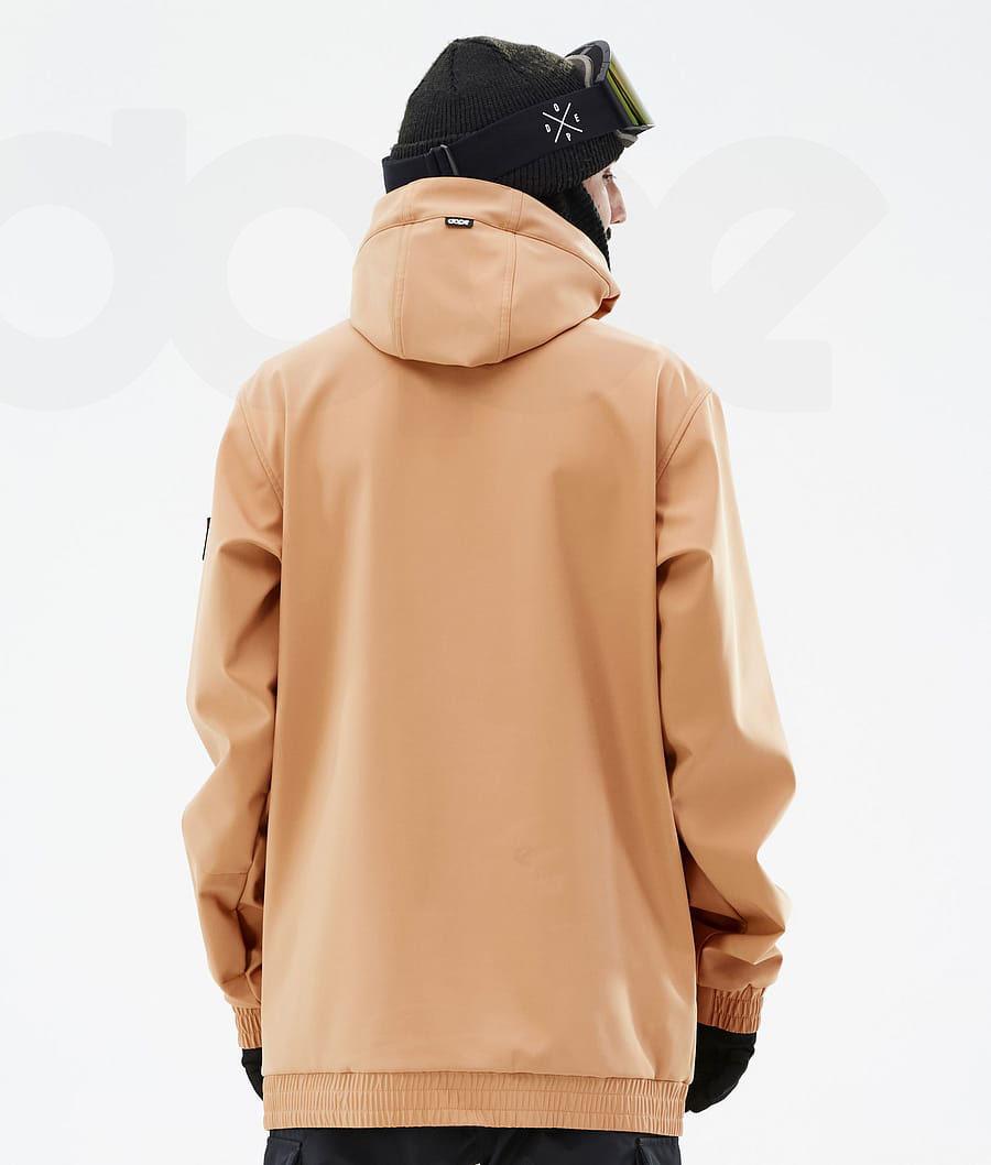 Dope Wylie DS Ski-jassen Heren Khaki Geel | NLLH2948