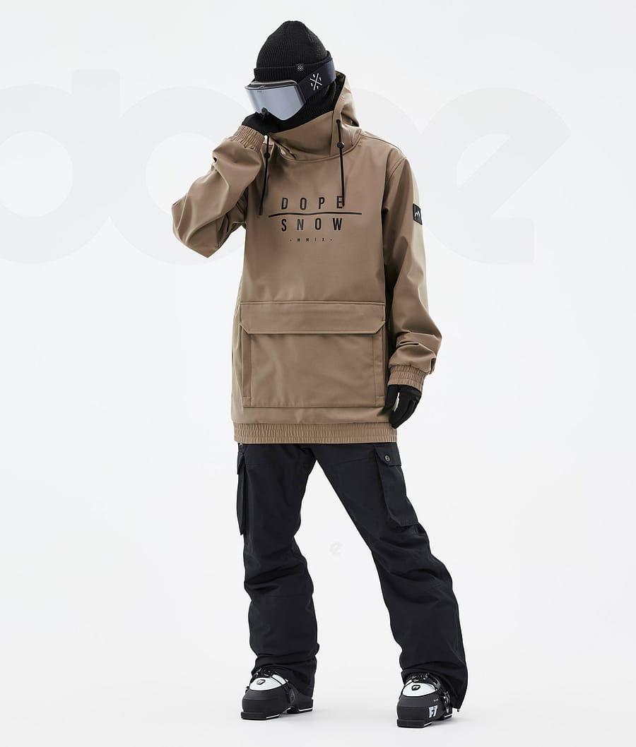 Dope Wylie DS Ski-jassen Heren Koffie | NLKI2949