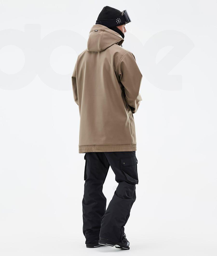 Dope Wylie DS Ski-jassen Heren Koffie | NLKI2949