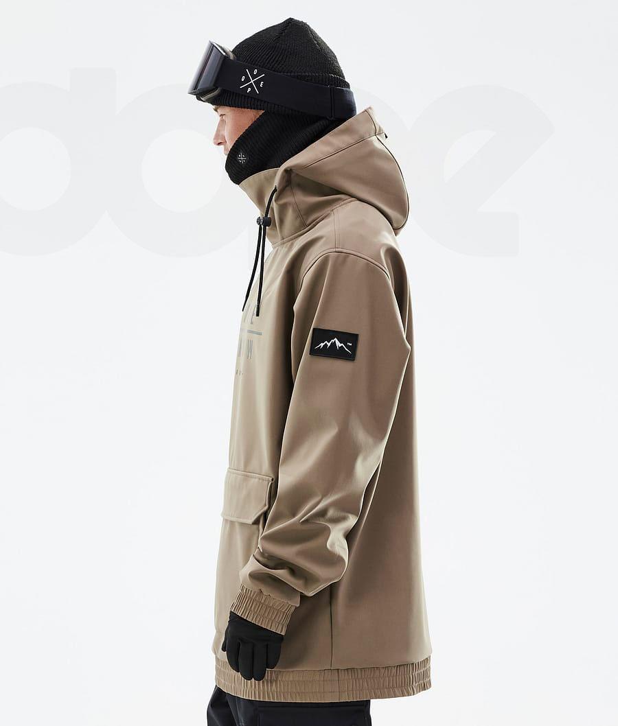 Dope Wylie DS Ski-jassen Heren Koffie | NLKI2949