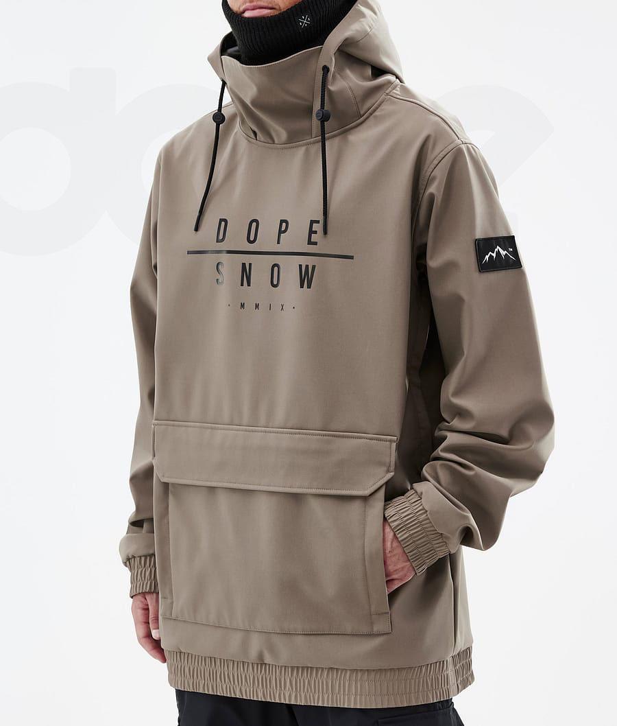 Dope Wylie DS Ski-jassen Heren Koffie | NLKI2949