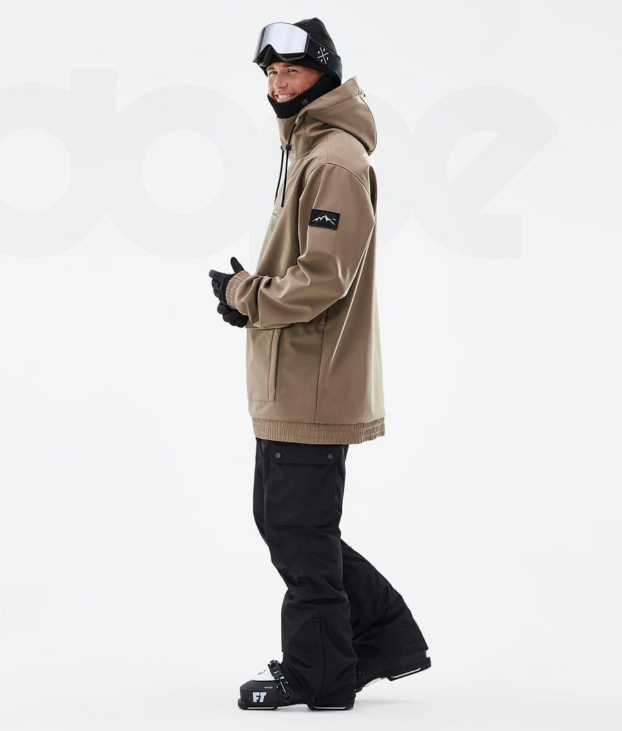 Dope Wylie DS Ski-jassen Heren Koffie | NLKI2949