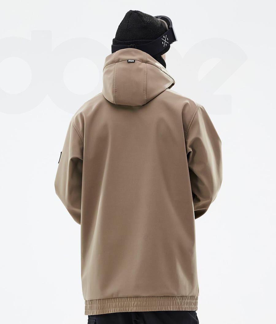 Dope Wylie DS Ski-jassen Heren Koffie | NLKI2949