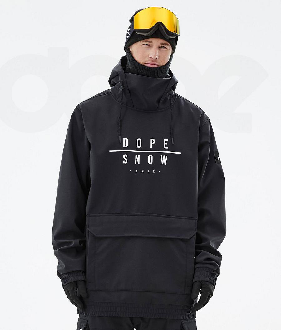 Dope Wylie DS Ski-jassen Heren Zwart | NLXF2946