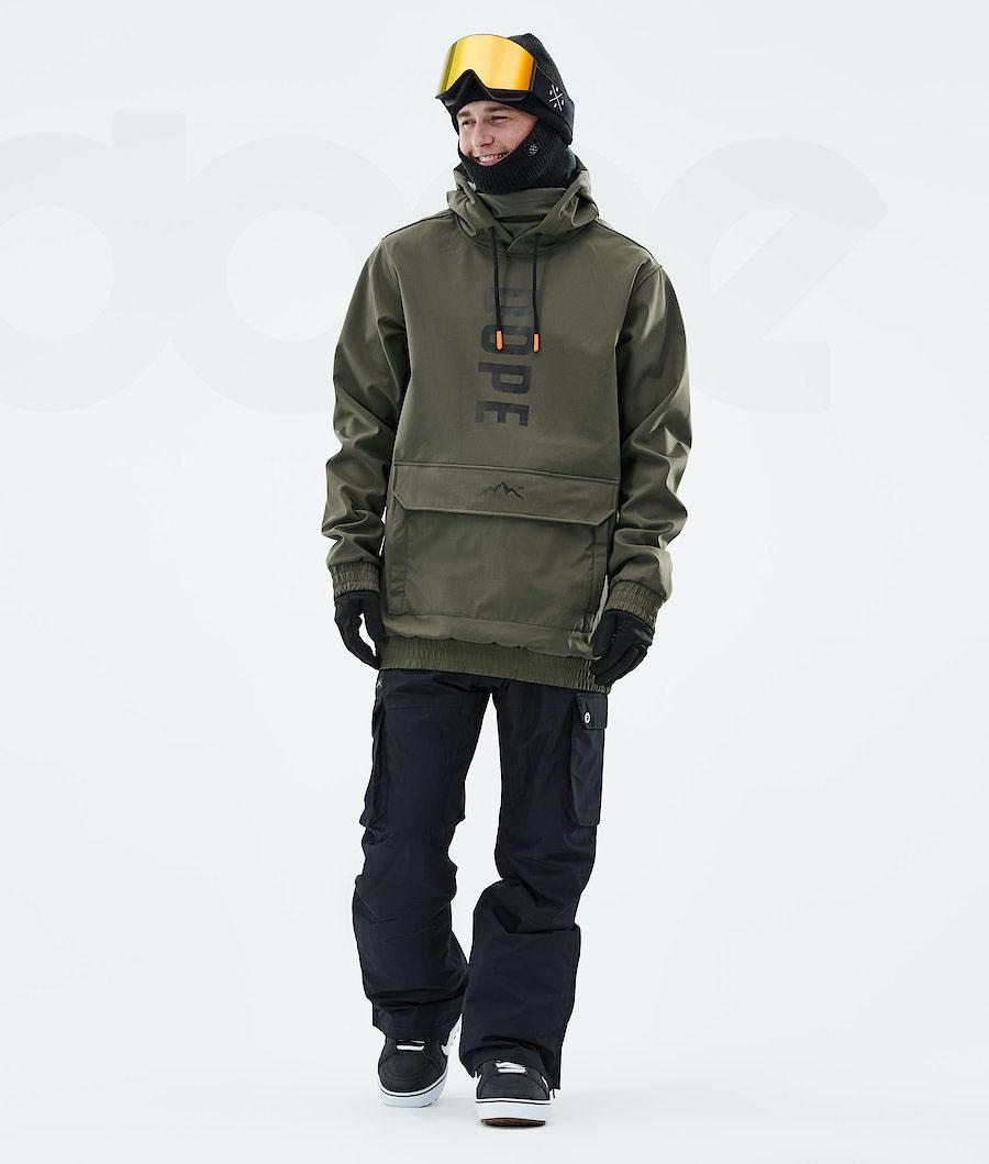 Dope Wylie OG Snowboard Jassen Heren Olijfgroen Groen | NLNB2826