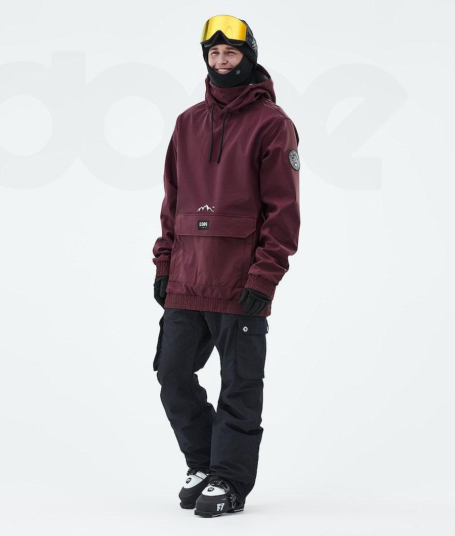 Dope Wylie Patch Ski-jassen Heren Bordeaux | NLSO2955