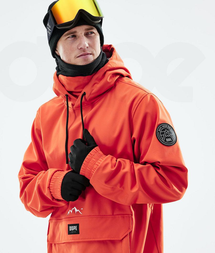 Dope Wylie Patch Ski-jassen Heren Oranje | NLFM2953