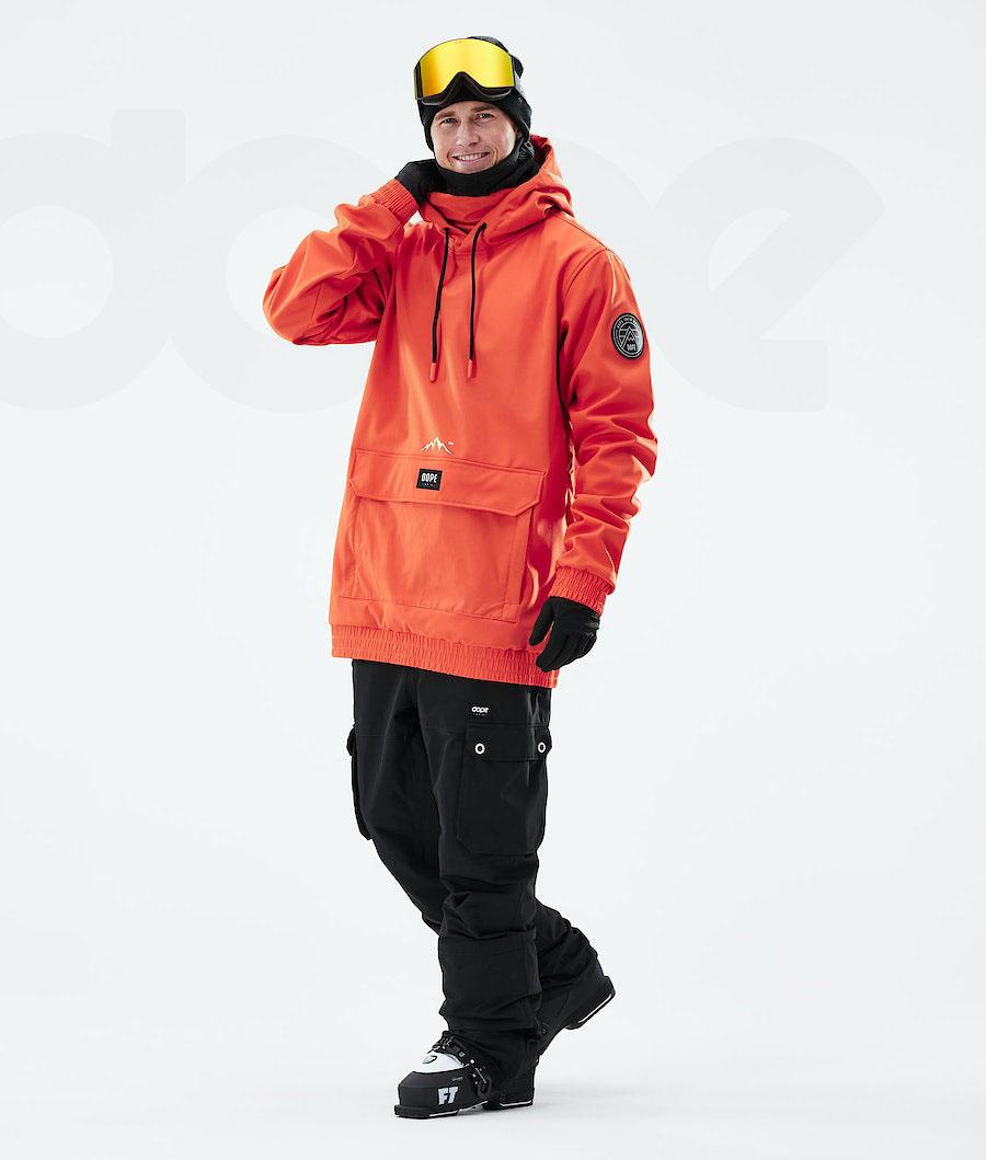 Dope Wylie Patch Ski-jassen Heren Oranje | NLFM2953