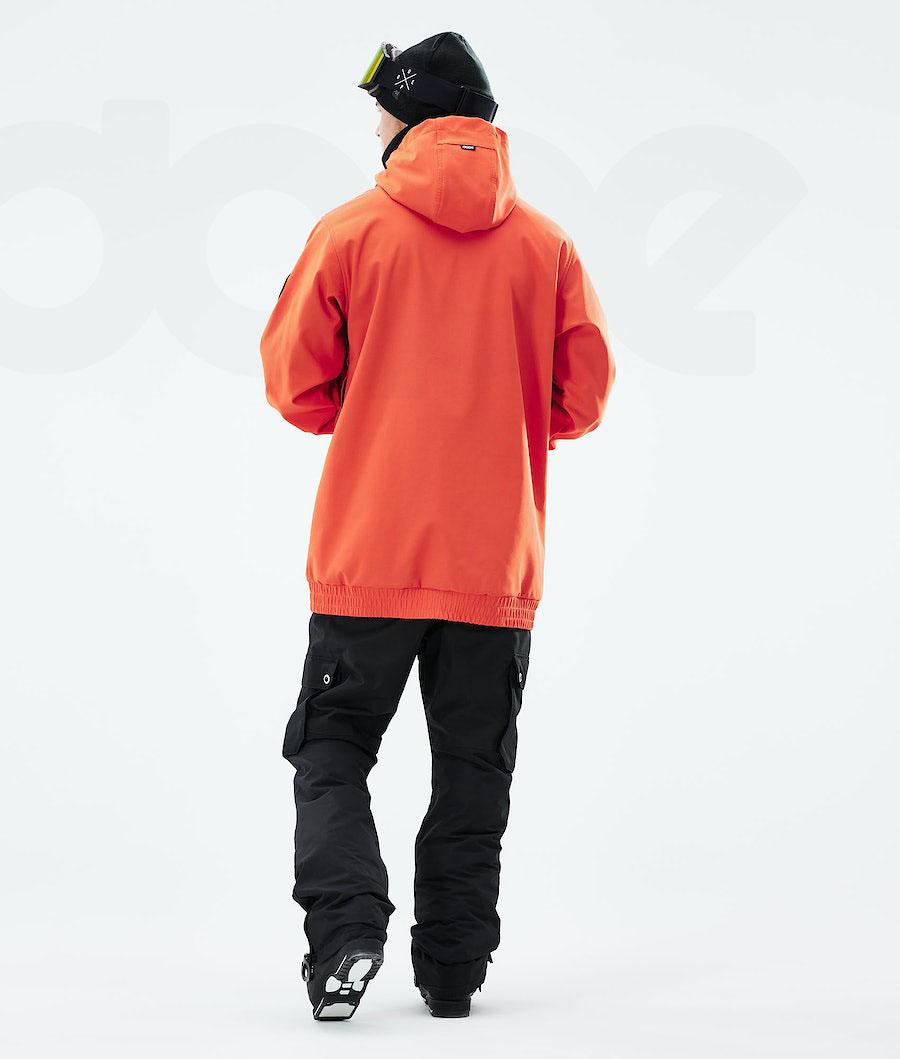 Dope Wylie Patch Ski-jassen Heren Oranje | NLFM2953