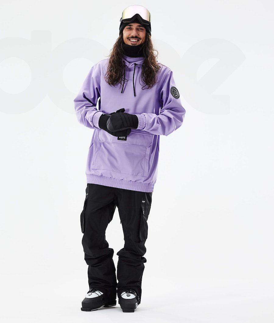 Dope Wylie Patch Ski-jassen Heren Paars | NLGL2952