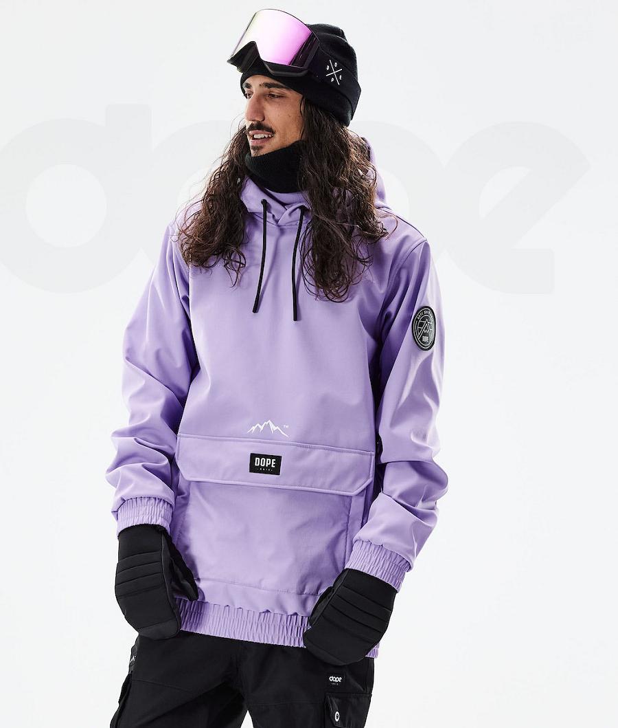 Dope Wylie Patch Ski-jassen Heren Paars | NLGL2952