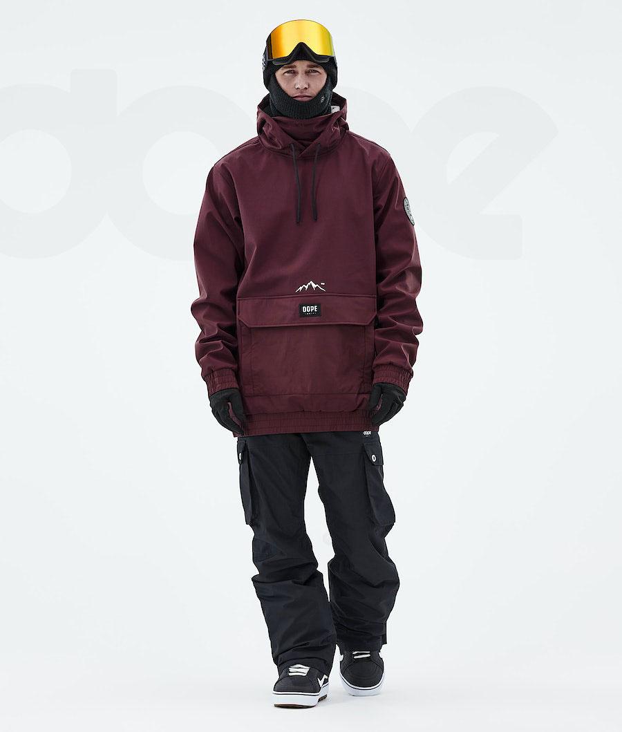 Dope Wylie Patch Snowboard Jassen Heren Bordeaux | NLZG2831